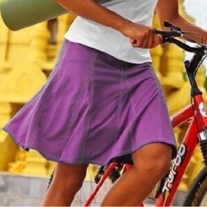 Athleta | Women’s Magenta Wherever ALine Skirt Skort Attached Athletic Shorts 10